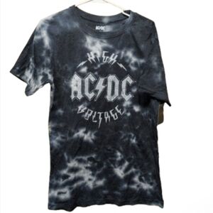 AC/DC High Voltage Tie-Dye T-Shirt